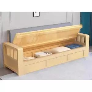 벤치형 원목 쇼파 서랍장소파 다용도 거실 수납 보관함 수납쇼파