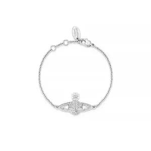 [비비안웨스트우드] 61020051 02P116 미니 바스 릴리프 체인 팔찌