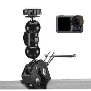 호환 핸드폰 클램프 카메라 집게 오즈모 암 매직 라이트 거치대 [m3F0DBD]