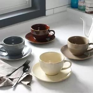 도자기 찻잔 세트 커피잔 받침 엄마 선물 손님 차대접