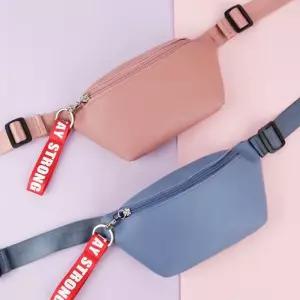 힙색 캐주얼 중학생 여행허리가방 여자허리가방 슬링백 벨트 고등학생 [m9FB