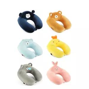 캐릭터 차량용 여행용 목배개 메모리폼 기내용목베개 U자형베개  [mWF55698]