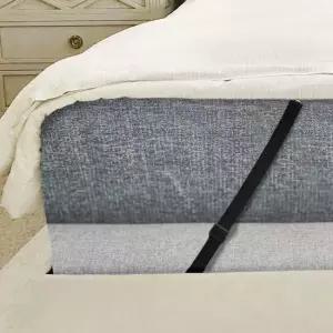 침대패드 고정밴드 시트고정 집게 밴드 대형 4개 밀림방지 이불고정 매트리스밀림방지 침구정리