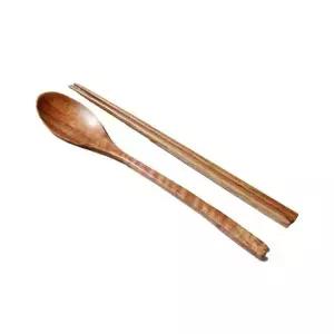 통원목 옷칠마감 수저세트 숟가락 젓가락