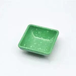 추억의 쑥색그릇 단초장기/포장마차/분식집그릇