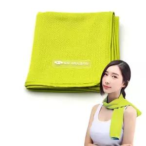 국내산 아이스 쿨링 타올 보냉수건 그린