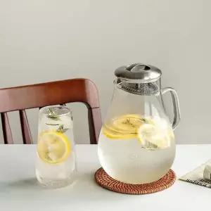 [골드스마일]직화포트 내열유리 주전자 티포트 티팟 물병 2L