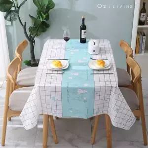 오즈리빙 방수식탁보137X180 캠핑용 테이블보 식탁보