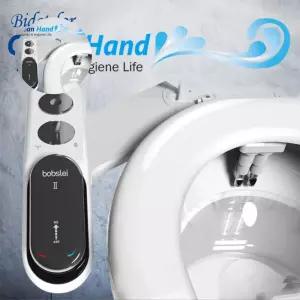 봅슬레이 비데2크롬 변기 주름관 냉온수 호스 포함