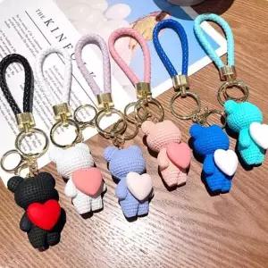 /마전동상회 곰돌이 커플키링 차키 가방 에어팟 키링
