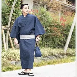 남성 유카타 기모노 체험 여행 온천옷 목욕가운 전통 남자