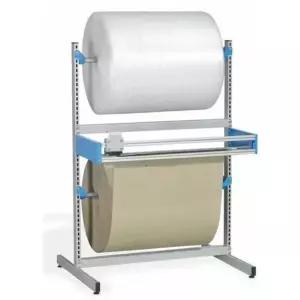 에어캡 거치대 뽁뽁이 필름 물류 대형 택배 발포지 포장용