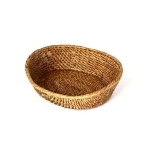 [SBD] 라탄 미얀마 오발 하이로우 바스켓소형