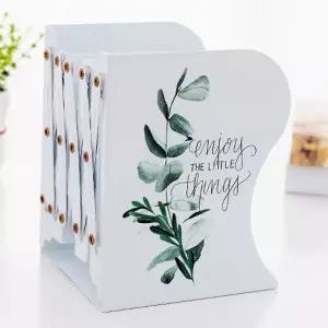 접이식책꽂이 엔조이 보태니컬 접이식 책꽂이 자바라 철제책꽂이