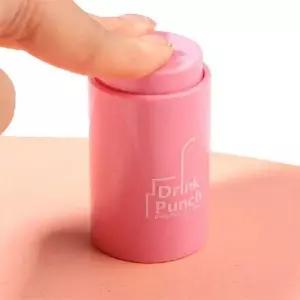 병뚜껑 펀치 물병 빨대구멍 뚫기 생수병 빨대홀 핑크 캡