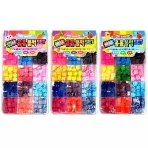 미니 폼폼블럭세트(6개)