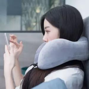 차량용품 여행용 메모리폼 차량 목쿠션 베개 쿠션