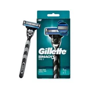 휴대용면도기 질레트 마하3 3중날 면도기 MACH3