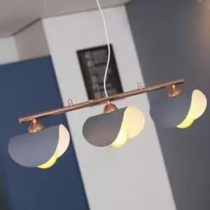 인테리어조명 비츠온 팬던트 3등 그레이 W183-3D