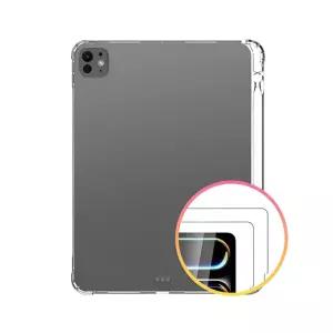 아이패드 미니 7세대 펜슬 젤리 케이스+강화유리 2매 세트