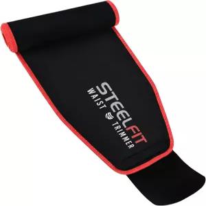 여성 및 남성용 스틸핏 허리 트리머 벨트 - 습기에 강한 네오프렌 트레이너 복부 지방을 위한 조절 가능한