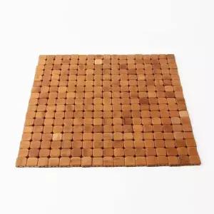 통풍솔솔 대나무 방석 차량용 사무실 여름방석 (44cm) 통풍방석 여름의자방석 여름용방석