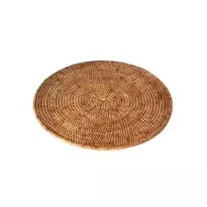 라탄 원형 매트 중형 미얀마 미디움 BK008