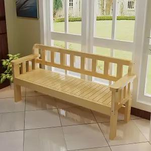 원목 벤치 평상형 쇼파 패브릭 내부 카페 우드 가정용 야외 4인용 DIY