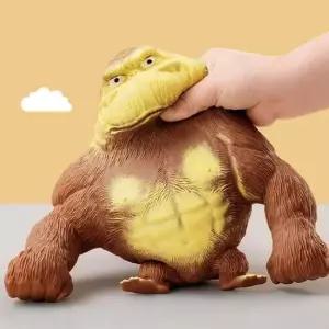 [무료배송] 스트레스 해소 말랑이 주물럭 손 장난감 고릴라 인형