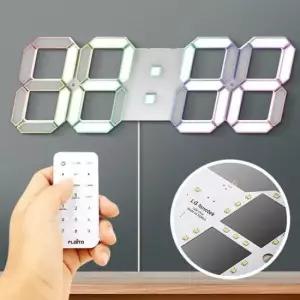 야광벽시계 대형LED벽시계프리즘 인테리어 diy 벽에붙이는시계