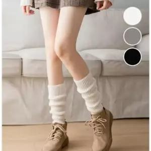 골프반타이즈 겨울 따뜻한 발목 종아리 스트릿패션 니트 레그워머