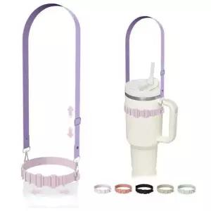 실리콘컵타이 스트랩형 실리콘 컵타이 대만 컵 홀더 드링크백