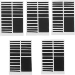 루즈 링을 위한 5Pcs 블랙 보이지 않는 크기 조절기 6사이즈 주얼리 가드 스페이서 피팅 제작 도구 및