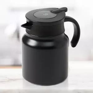 보온보냉주전자 티웨어 온도표시 보온주전자(900ml) (블랙) 보냉포트 보냉보온주전자