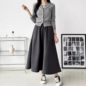 러블리 여성 코듀로이 스커트 롱치마 SD-251028