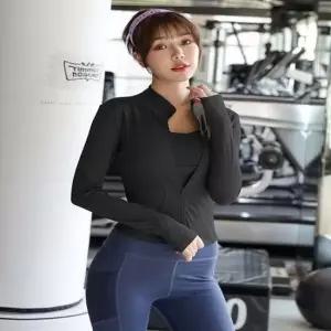 여자 요가집업 필라테스상의 트레이닝집업 여자헬스복