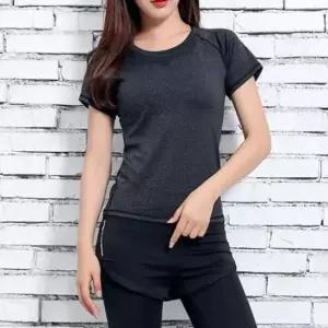 여성 스포츠웨어 반팔티 기능성 트레이닝복