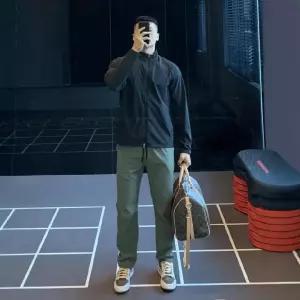 남성 지금딱 여름 자켓 얇은 기능성 점퍼 삼방 트레이닝 헬스복 캐주얼 봄 OOTD2