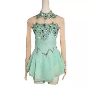 대회 피겨복 피겨 공연 무용 무대복 피겨드레스 의상