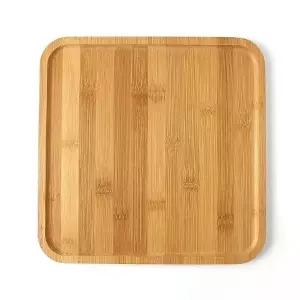 나무쟁반 주방 대나무 사각 우드트레이(30cm) 우드쟁반