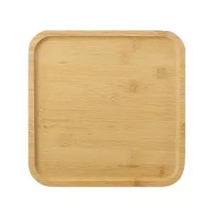 나무쟁반 주방 대나무 사각 우드트레이(25cm) 우드쟁반