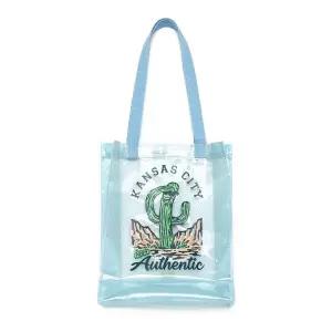 매장정품 LEE 리 PVC 선인장 그래픽 에코백 라이트블루 LE2501BG72LB 1313195