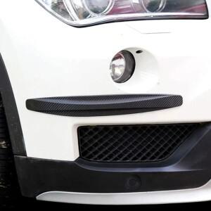 2Pcs 자동차 범퍼 보호대 스트립 충돌 방지 스티커 가드 코너 스크래치 바디 액세서리