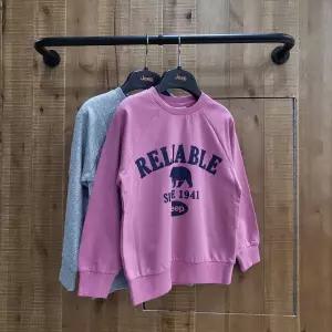 [보리보리/지프 키즈]지프키즈 라운딩 곰 맨투맨1 KM3TSU891-1