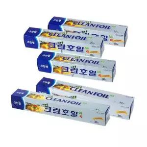 TBZ 크린 재활용 알루미늄 호일 25cmX10m 삼겹살불판