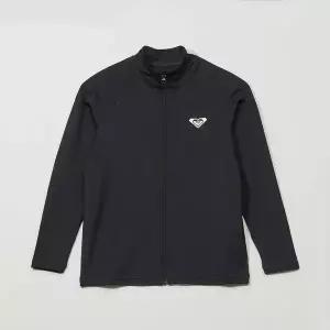 [보리보리/록시 키즈]MARIO주니어 서프 걸 긴팔 집업 래쉬가드 (TF21BR090-BLK)