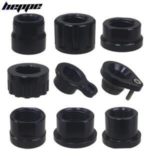 HEPPE MTB 도로 자전거 스루 액슬 너트 M12 M14 M15 스레드 허브 튜브 샤프트 꼬치 캡 P1.0/1.25/1.5/1.75m