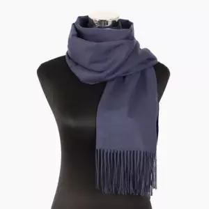 겨울목도리 베이직 머플러 딥블루 무지 커플 목도리