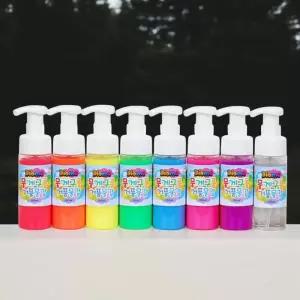 뭉게구름물감 150ml 8색 세트 유아 미술놀이 거품물감 어린이 학원 대용량 어린이집 장난감 감각장난감