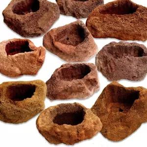 야생화화분 장식 옹기다육이 산석인테리어 분갈이 도자기 테라코타 다육이 미니 선인장 옹기